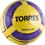 Мяч футбольный  TORRES Winter Club YEL,арт.F30045YELр.5