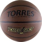 Мяч баскетбольный TORRES Power Shot арт.B10087, р.7