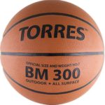 Мяч баскетбольный TORRES BM300 арт.B00015, р.5
