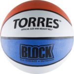 Мяч баскетбольный TORRES Block арт.B00077, р.7