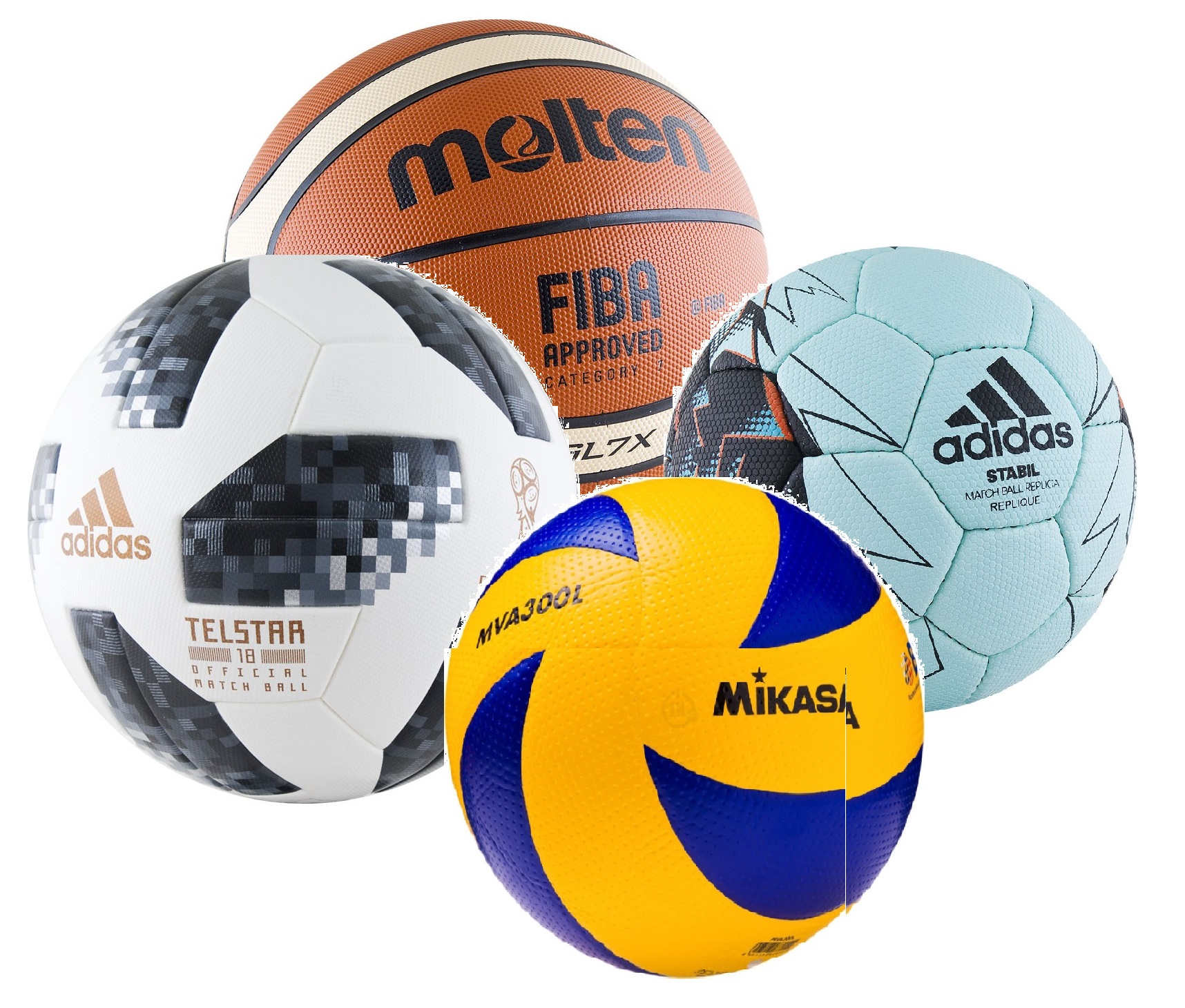 Мячи для игровых видов спорта