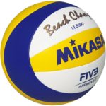 Мяч волейбольный пляжный MIKASA VLS300, р.5, FIVB Approved