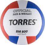 Мяч волейбольный TORRES BM800, арт.V30025, р.5, синт. кожа (ПУ)