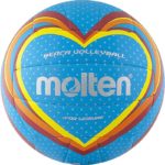 Мяч волейбольный пляжный MOLTEN V5B1501-B, 18 пан. р. 5